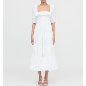 Hill House Corinne Nap Dress, brand new, white